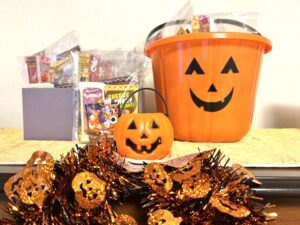 町田市ピアノ教室ハロウィンお菓子